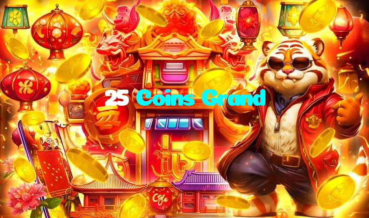 25 Coins Grand casino presented on mobile device in Pakistan with slots and live games